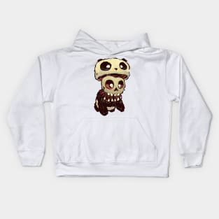 Panda Skelly Kids Hoodie